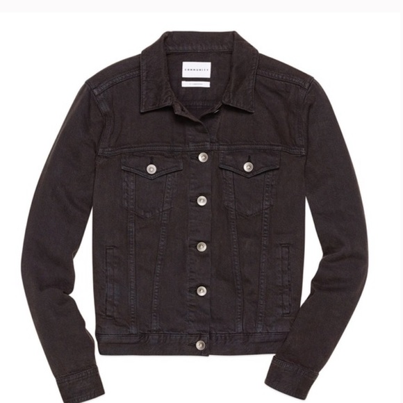 Aritzia Jackets & Blazers - Aritzia Community black jean jacket